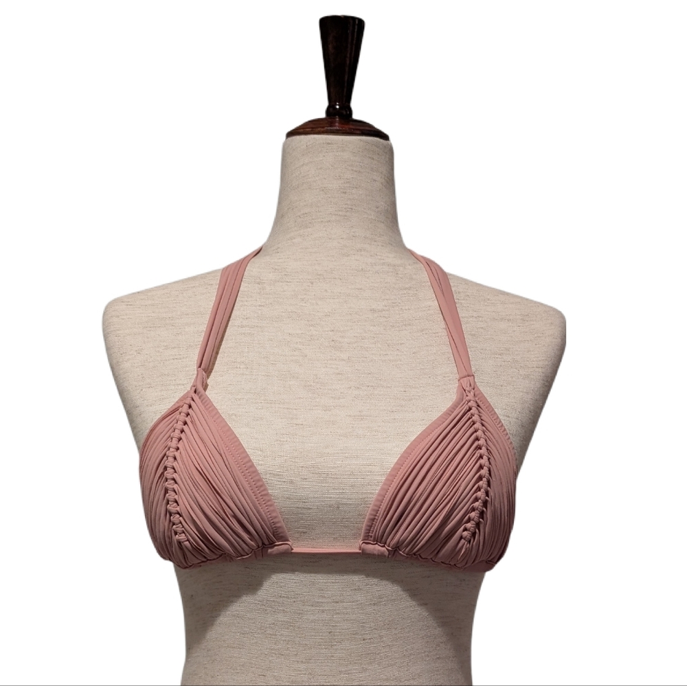 PQ Swim Isla Macramé Triangle Bikini Top